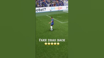 Fake Drag Back full tutorial🎮 | #fc24 | #fifa23