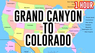 Road trip time lapse across america from grand canyon to colorado 1
hour!