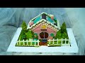 Awesome Building A Lovely House Cake | Bánh Sinh Nhật Tạo Hình Ngôi Nhà Xinh Xắn