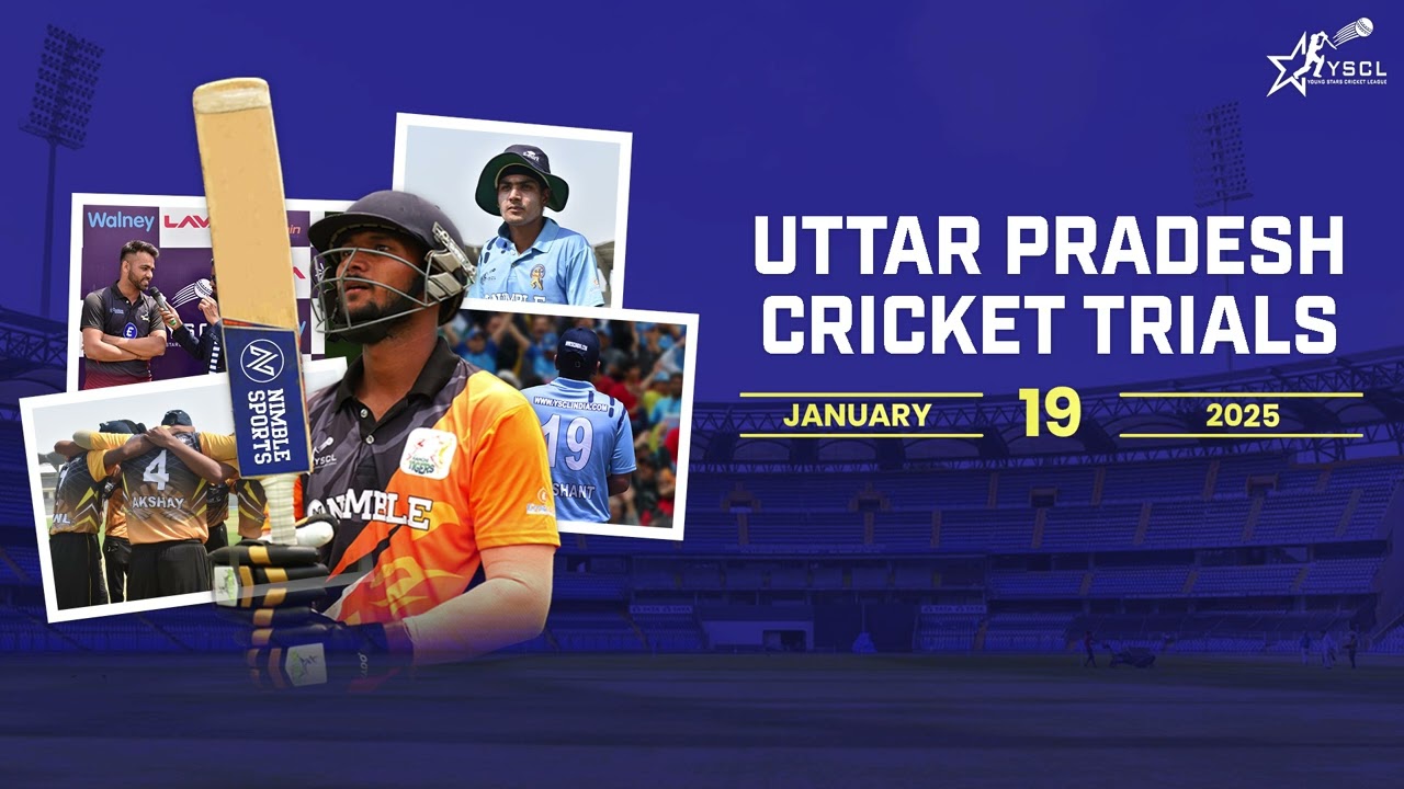 Uttar Pradesh Cricket Trials | 19th January 2025 | YSCLeague Talent Hunt | Don’t Miss