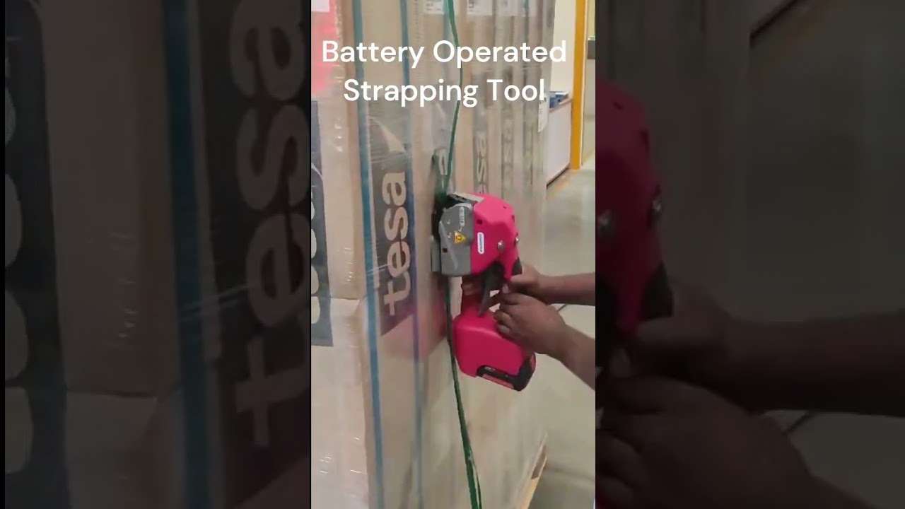 Battery Operated Strapping Tool