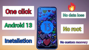 Install Android 13 Dual Boot Directly from setting app | Android 13 installation Official DSU 🔥🔥