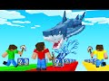 Minecraft OP FISH Lucky Block Race! (weird)