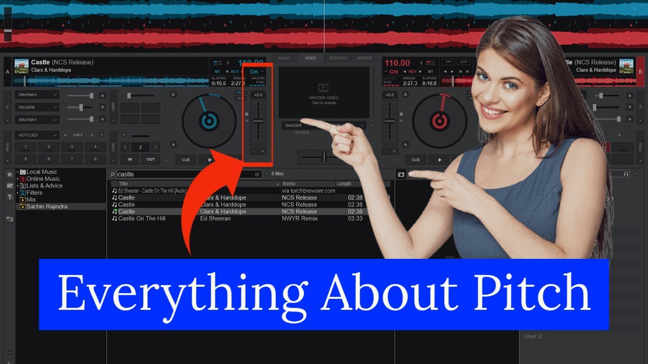 How to change pitch in Virtual DJ 2021 | How to use pitch settings of ...