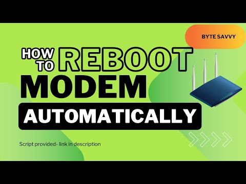 Modem Reboot Scrip