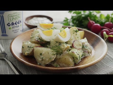 Potato, Egg And Cucumber Salad - 马铃薯蛋酸奶沙拉