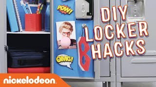 Back to School: 'DIY Locker Hacks' w/ Henry Danger, SpongeBob & More! | Nick