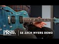 Електрогітара PRS SE Zach Myers (Myers Blue)