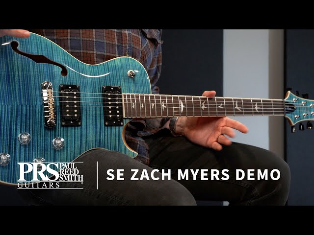 Электрогитара PRS SE Zach Myers (Myers Blue)