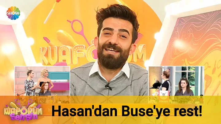 Hasan'dan Buse'ye rest!