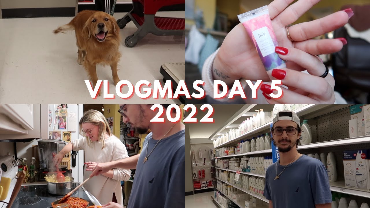 VLOGMAS DAY 5 Cook Dinner With Us Revolve Advent Calendar Running vlogmas-day-5-cook-dinner-with-us-revolve-advent-calendar-running