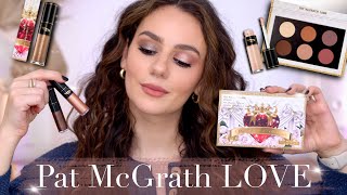 PAT McGRATH LOVE COLLECTION : 2 LOOKS || Trying On ALL MATTE Eyeshadow Palette & Liquid EyeShadow