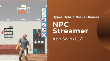 NPC Streamer - New Release - Hyper Hybrid Casual - Gameplay Walkthrough (iOS & Android)
