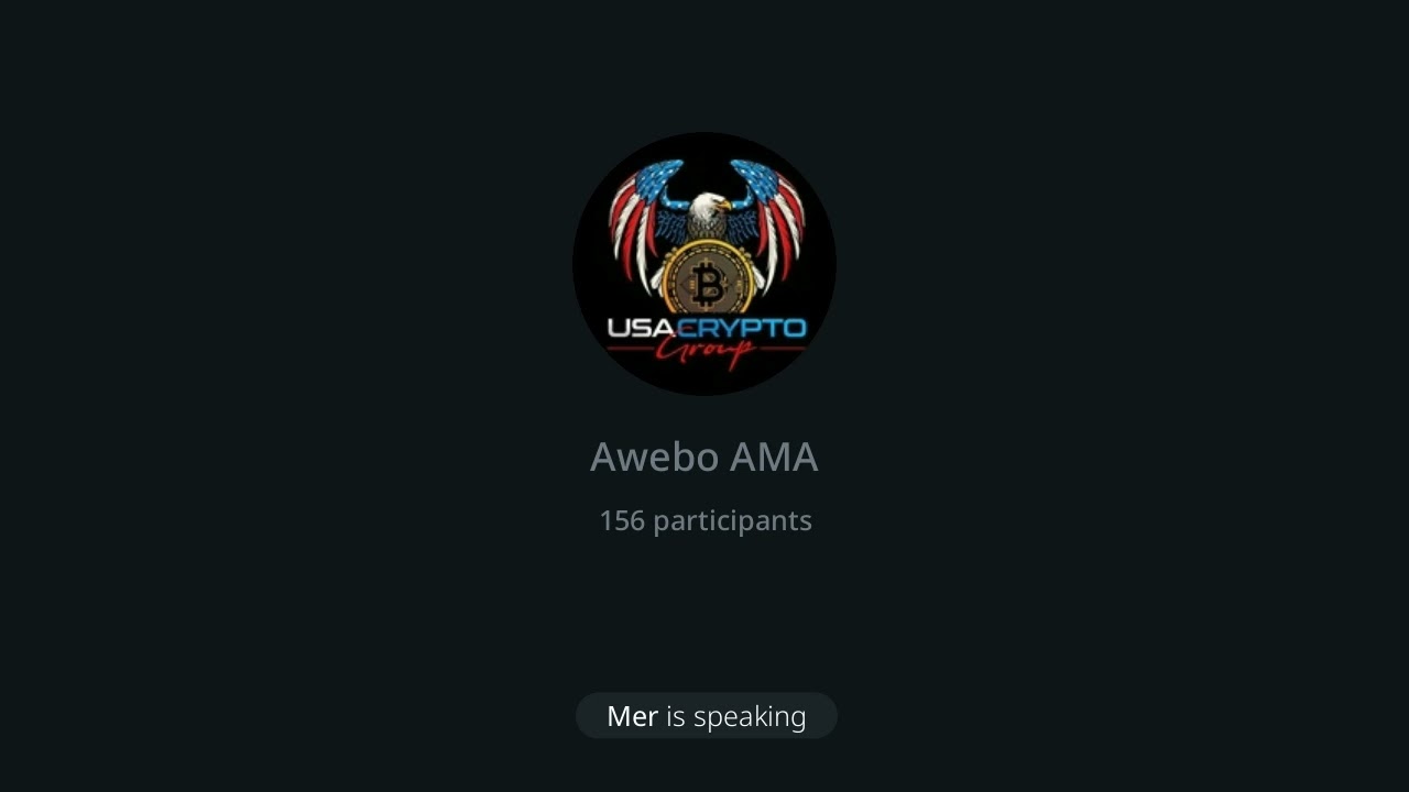USA Crypto Group AMA with Awebo 