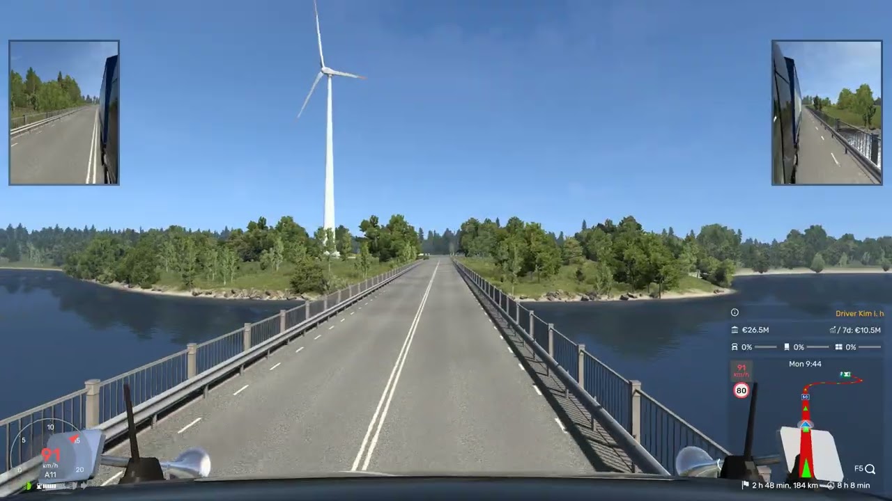Euro Truck Simulator 2 - Linköping → Västerås - YouTube