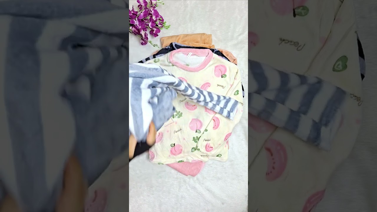 Coral velvet pajamas।Inner Sense Bangladesh ।  WRN24111364870