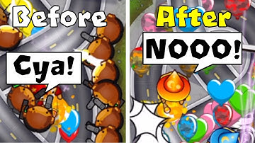 the cobra is the most broken tower in bloons td battles...