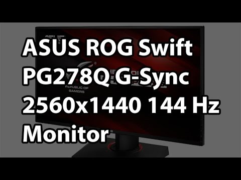 Asus Rog Swift Pg278q 27 Inch Wqhd G Sync Led Gaming Monitor