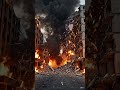 The End of an Era #CinematicVisuals #UrbanInferno #DramaticVideo #ApocalypticArt #VisualStorytelling