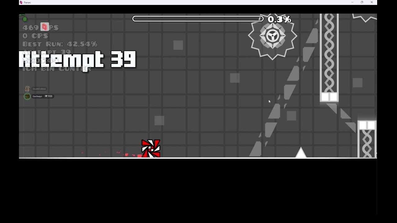 live geometry dash EN/FR  With my frend