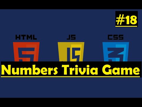 Number Trivia Game - Fetch data from an API - JS Game