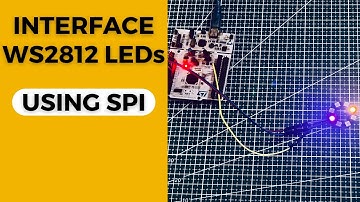 Interface WS2812 LEDs with STM32 || SPI 8bit