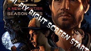 WALKING DEAD S3 TELLTALE  START GAME FIX screenshot 2