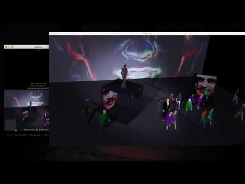 Virtual Stage made it with Touchdesigner & Isadora - YouTube