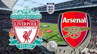 ... who will lift the infamous shield between arsenal and liverpool!
live from wembl...
