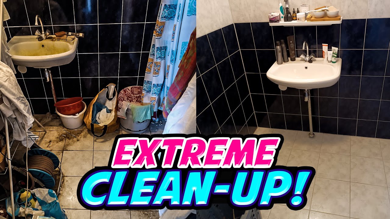 EXTREME Bathroom Cleaning After Life-Changing ACCIDENT! 😱 + Birthday Bonus :)