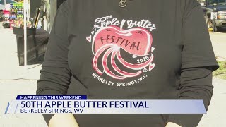 50th Apple Butter Festival in Berkeley Springs
