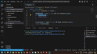 Binary Search Tree Implementation in C# | Code Walkthrough & Example #csharp #dotnet