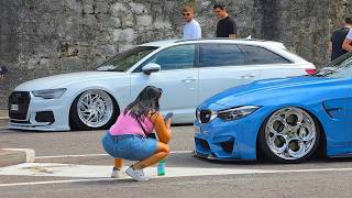 Crazy Tuner Cars Arriving At The Best Carshow In Italy At Lake Garda Soga 2026 Vol.2