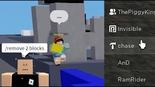 (Roblox Bedwars) I played with a dev.. and he's kinda noob