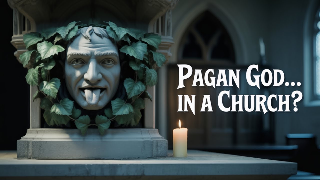 Why Is This Pagan Face in So Many Churches?