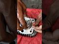 Piston Head Gap Testing – Desi Technique #automobile #piston #motorcyclecomponents #youtubeshorts
