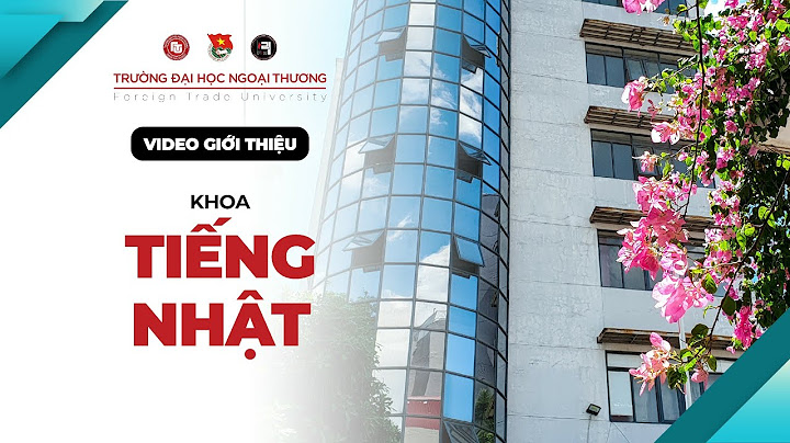 Đại học ngoại thương tiếng nhật là gì