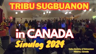 TRIBU SUGBUANON  in CANADA  Performs the Traditional  Sinulog Dance / SINULOG 2024 Full Coverage