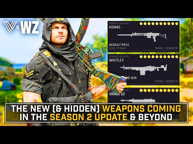 Every new CoD Vanguard weapon in Season 2 update: KG M40, Whitley LMG, more  - Dexerto