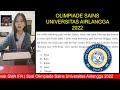 SOAL OLIMPIADE SAINS UNAIR | LOGIKA MATEMATIKA