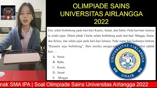 SOAL OLIMPIADE SAINS UNAIR | LOGIKA MATEMATIKA