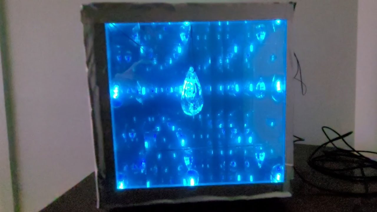 Step Inside the Infinite This DIY Mirror Cube Will Blow Your Mind! ✨🌌