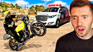 171  Fugindo da POLICIA NO GRAU DE MOTO! (nova atualização)