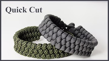 1 Strand Trilobite Paracord Bracelet Rastaclat Style - Quick Cut