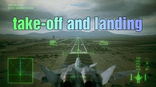 Take Off and Landing in ACE COMBAT 7
