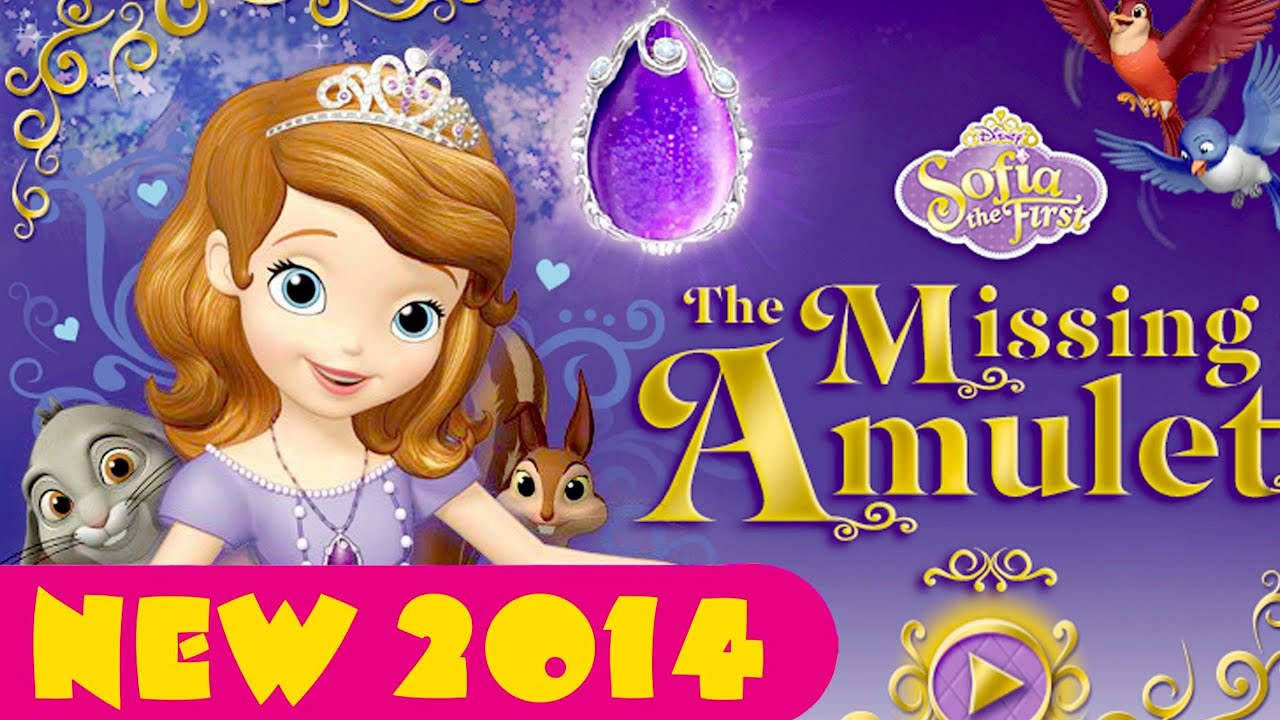 Play Sofia the First's Missing Amulet game 2014 HOT Many Surprise Eggs FROZEN Masha i Medved