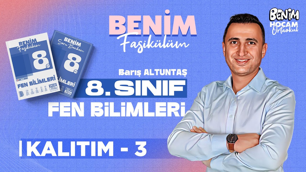 11) 8.Sınıf - Fen Bilimleri - Kalıtım 3 - Barış ALTUNTAŞ - 2026