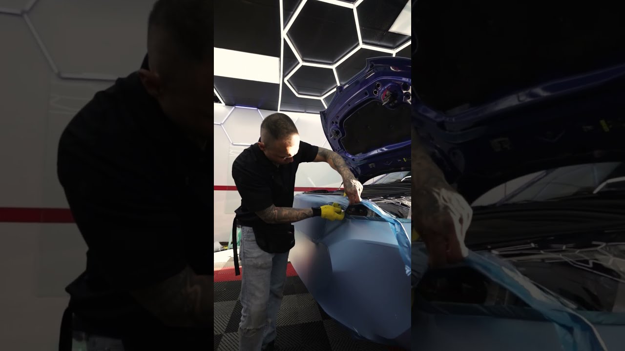 BMW X3 Blue WRAP TRANSFORMATION