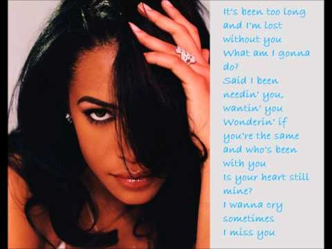 I Miss You - Aaliyah Lyrics