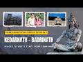 Kedarnath & Badrinath Darshan | Complete Travel Vlog | Har Har Mahadev 🙏